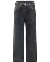 The Attico - Straight Jeans - Lyst