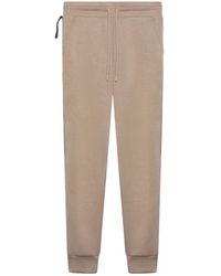 Gcds - Broeken ,Bruin ,Polyester Logo Tape Scouba Joggers - Lyst
