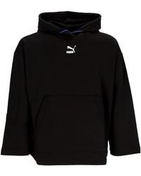 PUMA - Lichtgewicht Hoodie Dare To Oversized Hoodie Zwart - Lyst