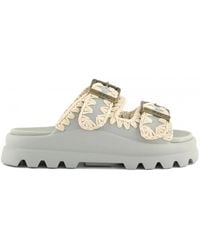 Mou - Eva One-Piece Slide Two-Buckle - Lyst