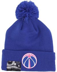 KTZ - Accessoires ,Blauw ,Nba City Night Alt Grafische Gebreide Muts - Lyst