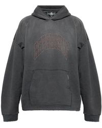 Represent - Hoodies & Sweatvesten ,Grijs ,Katoen Logo Sweatshirt - Lyst