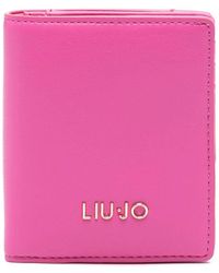 Liu Jo - Rosa Geldbörse Mit Kartenfächern - Lyst