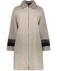 Lorena Antoniazzi - Single-Breasted Coats - Lyst
