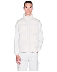 ARMANI EXCHANGE - Vests - Lyst