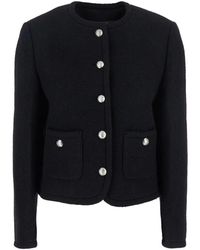 DUNST - Klassiek Tweed Jasje - Lyst
