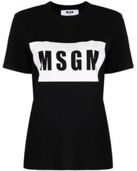 MSGM - T-shirts - - Dames - Lyst
