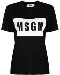 MSGM - T-shirts - - Dames - Lyst
