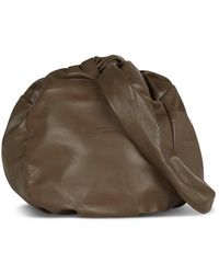 Cortana - Sack M, Mittlere Leder-Khaki-Tasche - Lyst