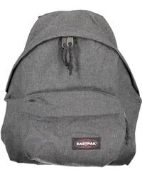 Eastpak - Zaino in poliestere grigio con zip - Lyst