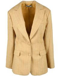 MVP WARDROBE - Jassen ,Polyester Linnen Polyester Jas Maria Vittoria Paolillo - Lyst