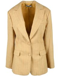 MVP WARDROBE - Jassen ,Polyester Linnen Polyester Jas Maria Vittoria Paolillo - Lyst