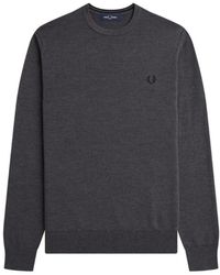 Fred Perry - Round-Neck Knitwear - Lyst