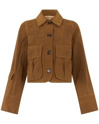 Barbour - Jassen ,Bruin ,Katoen Dalbury Casual Jacket - Lyst