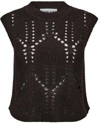 Haute L'Amitié - Gebreid Vest Met Patroon - Lyst