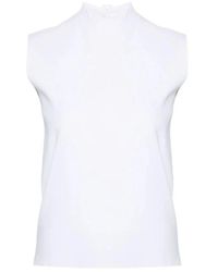 Plan C - Sleeveless Tops - Lyst