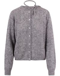Marco Rambaldi - Truien & Vesten ,Grijs ,Amorous Braid Cardigan - Lyst