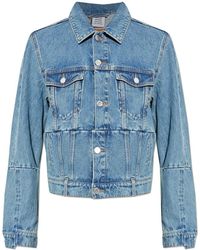 Vetements - Jassen ,Blauw ,Denim Denim Jacket - Lyst