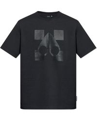 Moose Knuckles - T-Shirt Mit Bedrucktem Logo - Lyst