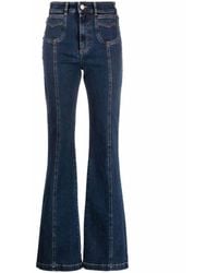 See By Chloé Flared Jeans - - Dames - Blauw
