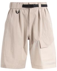 Y-3 - Korte Broeken ,Katoen Ut Wideleg Shorts - Lyst