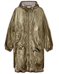 Summum - Jassen ,Groen ,Metallic Oversized Regenjas - Lyst