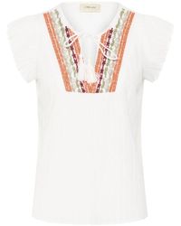 Cream - Blouses - Lyst