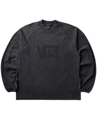 Vans - Tops ,Zwart ,Katoen Act Of Disagreement Lasered Longsleeve - Lyst
