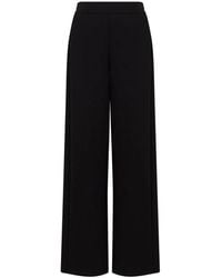 Emporio Armani - Wide Trousers - Lyst