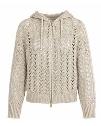 Eleventy - Truien & Vesten ,Wit ,Cardigan - Lyst