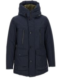 Woolrich - Jassen ,Blauw ,Katoen Ramar Arctic Parka - Lyst
