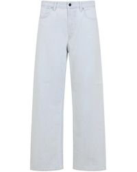 Stone Island - Wide Jeans - Lyst