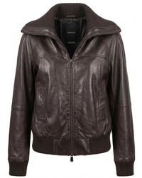 Pinko - Leather Jackets - Lyst