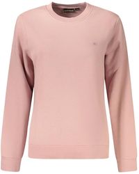 Napapijri - Hoodies & Sweatvesten ,Roze ,Katoen Aurora Wint Sweatshirt - Lyst