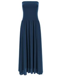 Eres - Kleedjes ,Blauw ,Long Oda Dress - Lyst