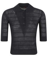 Max Mara - Truien & Vesten ,Blauw ,Wol Gallo Polo - Lyst
