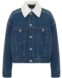 Dior - Jassen ,Blauw ,Katoen Alps Oversized Jacket - Lyst