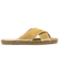 Castañer - Schoenen ,Groen ,Stijlvolle Sandalen Voor Zomeroutfits - Lyst