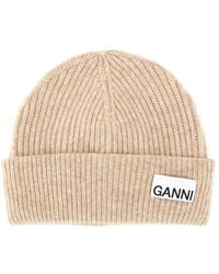 Ganni - Beanies - Lyst
