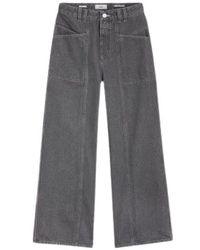 Closed - Weite bein denim hose - Lyst