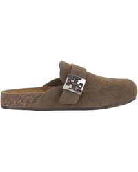 Tory Burch - Schoenen ,Bruin ,Leer Mellow Mule - Lyst