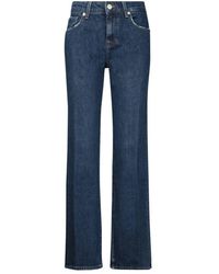 7 For All Mankind - Blaue Jeans Damenmode Stil - Lyst