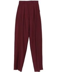 Marella - Plissierte High-Waist-Hose - Lyst
