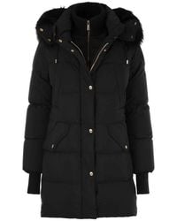 Moorer - Jassen ,Zwart ,Polyester Talassa Stp - Lyst