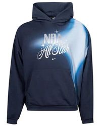 Nike - Fitness ,Blauw ,Long Sleeve Training Tops - Lyst