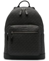 Michael Kors - Tassen ,Zwart ,Katoen Hudson Logo Backpack - Lyst