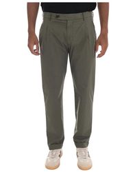 Berwich - Broeken ,Groen ,Katoen Retro-Gd Chino - Lyst