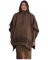 Ralph Lauren - Jassen ,Bruin ,Wol Polo Tinten Jas - Lyst