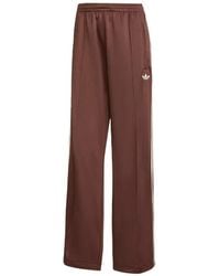 adidas - Broeken ,Bruin ,Polyester Adicolor Classic Firebird Loose Trainingsbroek - Lyst