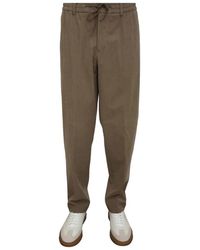 BOSS - Straight Trousers - Lyst